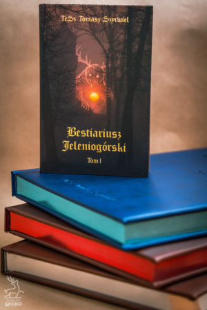 Zestaw czterech tomów Bestiariusza Jeleniogórskiego