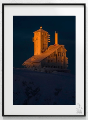Śnieżne Kotły Bursztyn na dnie morza plakat od Jelenia jest SPOKO_wiz