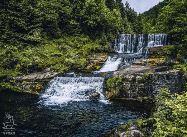 Biała Łaba Kaskady plakat od Jelenia jest SPOKO_full