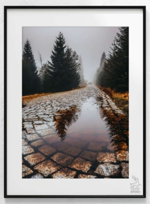 Karkonosze odbicie plakat od Jelenia jest SPOKO_wiz