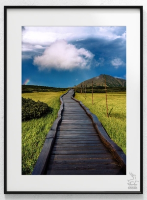 ŚNIEŻKA Chmurka plakat od Jelenia jest SPOKO_wiz