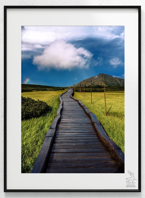 ŚNIEŻKA Chmurka plakat od Jelenia jest SPOKO_wiz