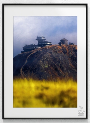 ŚNIEŻKA Dalekie zbliżenia plakat od Jelenia jest SPOKO_wiz