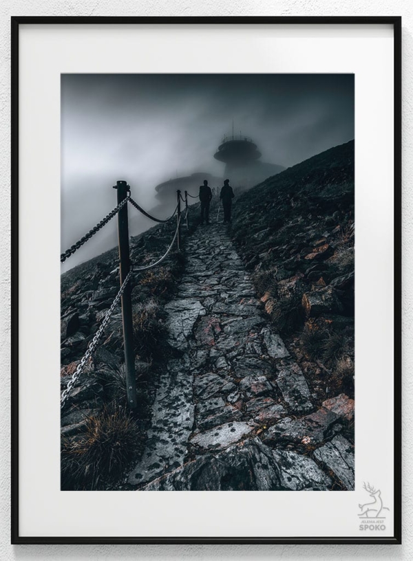 ŚNIEŻKA Międzygalaktyczne rozmowy plakat od Jelenia jest SPOKO_wiz