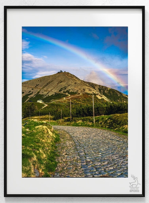Śnieżka Teczowa 1 plakat od Jelenia jest SPOKO_wiz