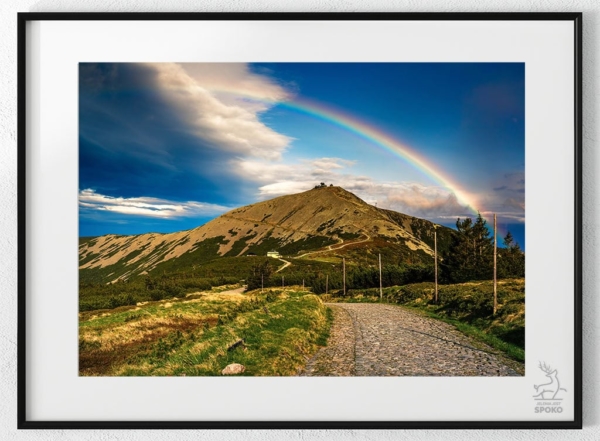 Śnieżka Teczowa 2 plakat od Jelenia jest SPOKO_wiz
