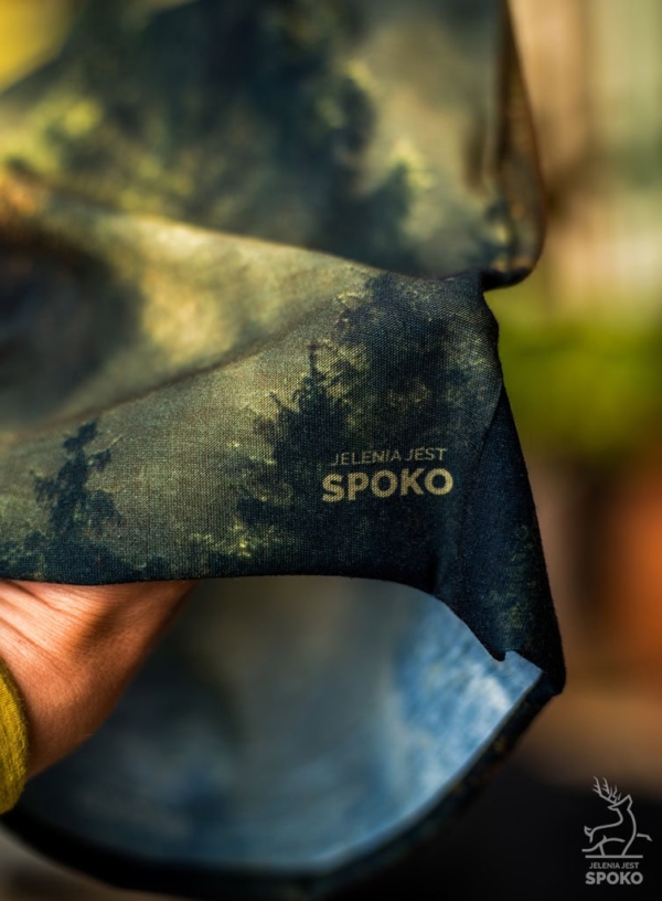 Komin wielofunkcyjny Leśna Piramida od Jelenia jest SPOKO Komin wielofunkcyjny Leśna Piramida od Jelenia jest SPOKO