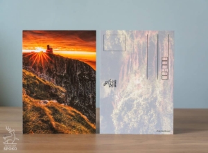 Gotowa do zawieszenia oprawiona SPOKO Pocztówka Śnieżne Kotły letnie