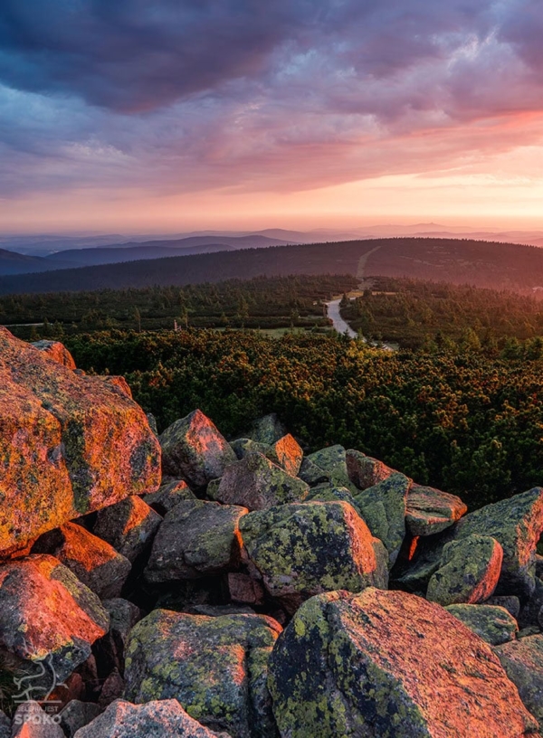 KARKONOSKIE SZLAKI Ku Szrenicy plakat od Jelenia jest SPOKO_full