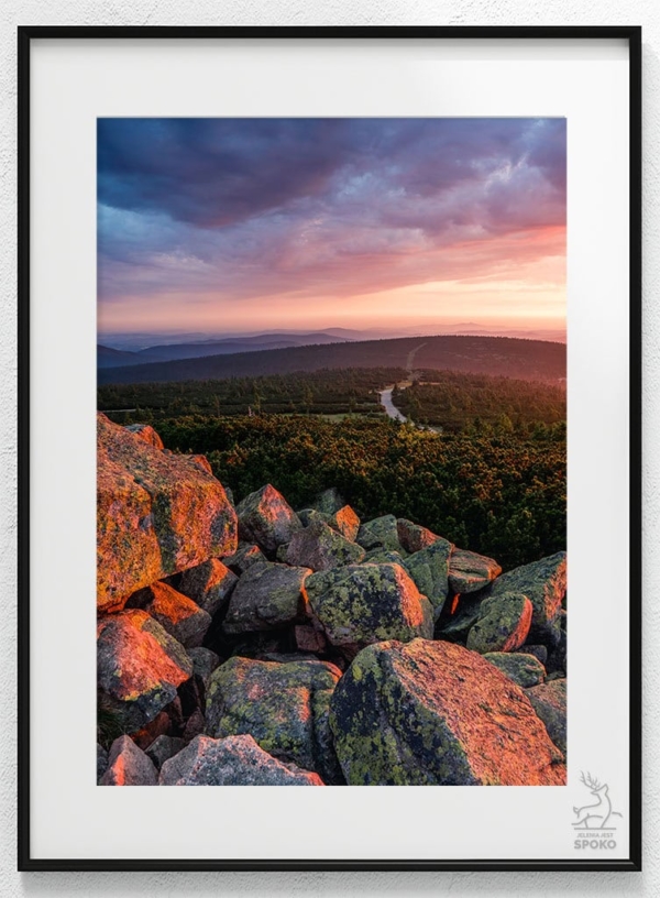 KARKONOSKIE SZLAKI Ku Szrenicy plakat od Jelenia jest SPOKO_wiz