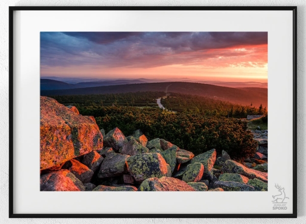 KARKONOSKIE SZLAKI Ku Szrenicy 1 plakat od Jelenia jest SPOKO_wiz