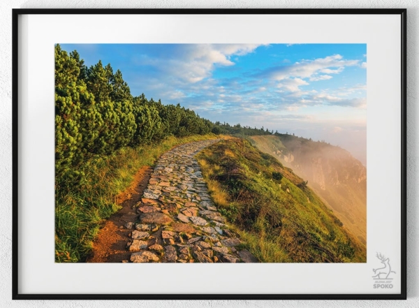 Karkonoskie Szlaki W siną dal 1 plakat od Jelenia jest SPOKO_wiz Karkonoskie Szlaki W siną dal 1 plakat od Jelenia jest SPOKO_wiz