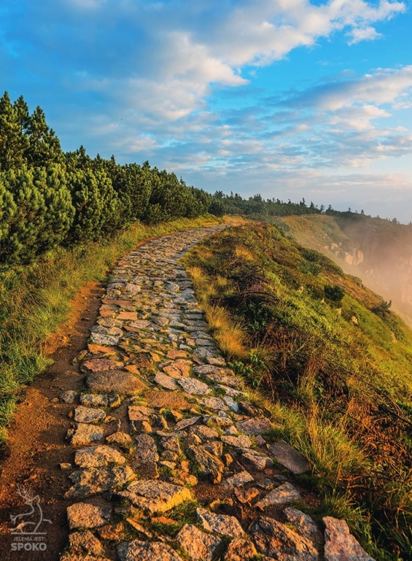 Karkonoskie Szlaki W siną dal plakat od Jelenia jest SPOKO_full