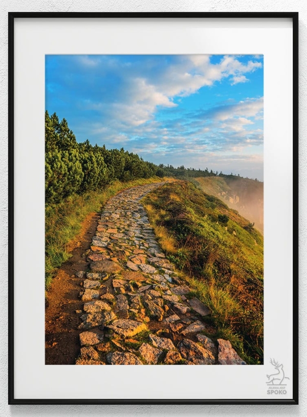 Karkonoskie Szlaki W siną dal plakat od Jelenia jest SPOKO_wiz