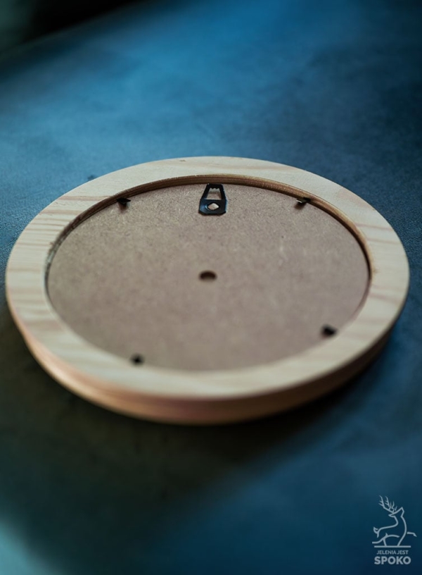 MiniWydruk od Jelenia jest SPOKO w okrągłej ramce MiniWydruk od Jelenia jest SPOKO w okrągłej ramce