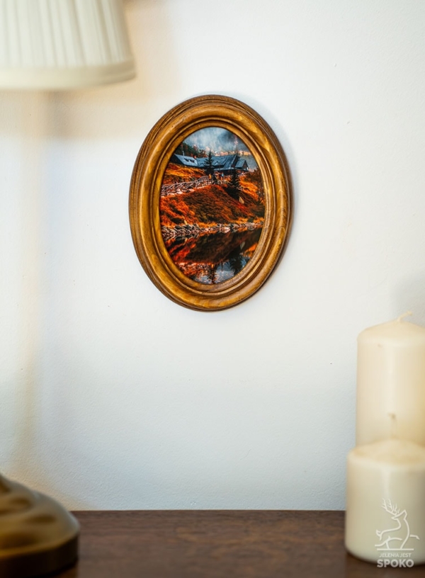 MiniWydruk od Jelenia jest SPOKO w owalnej ramce