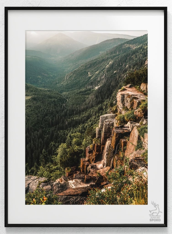 Panczawski Wodospad plakat od Jelenia jest SPOKO_wiz