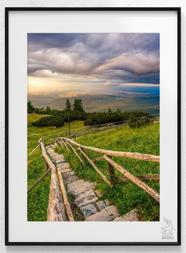 Karkonoskie Szlaki morskie fale 1 plakat od Jelenia jest SPOKO_wiz Karkonoskie Szlaki morskie fale 1 plakat od Jelenia jest SPOKO_wiz