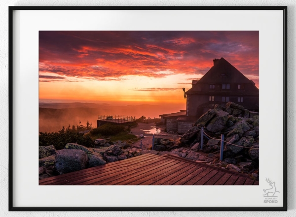 SCHRONISKO Szrenica mistyczna 6 plakat od Jelenia jest SPOKO_wiz