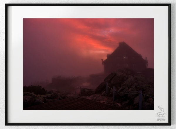 SCHRONISKO Szrenica mistyczna plakat od Jelenia jest SPOKO_wiz