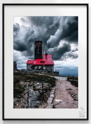 ŚNIEŻNE KOTŁY Burzowe plakat od Jelenia jest SPOKO_wiz