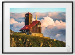 ŚNIEŻNE KOTŁY Podniebne plakat od Jelenia jest SPOKO_wiz