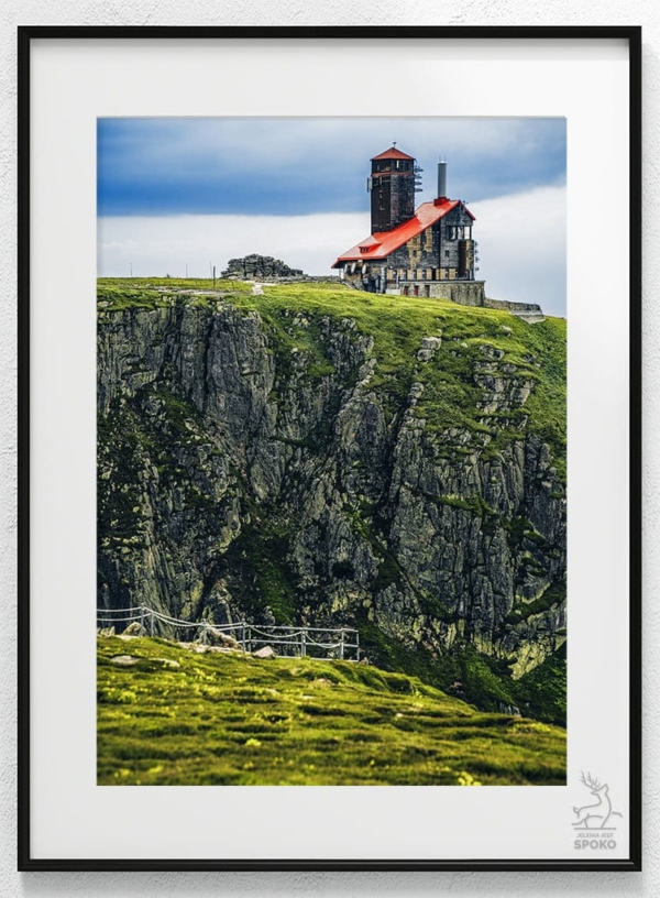 ŚNIEŻNE KOTŁY Zielone wzgórze plakat od Jelenia jest SPOKO_wiz