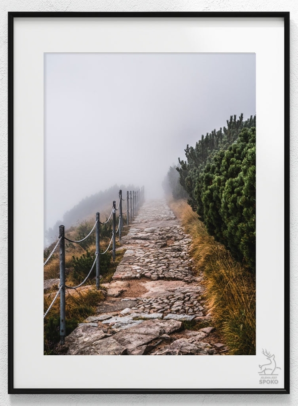 Karkonoskie Szlaki Podróż w nicość plakat od Jelenia jest SPOKO_wiz