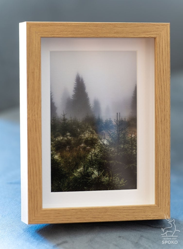 MiniWydruk w ramce Pajęczyny we Mgle od Jelenia jest SPOKO
