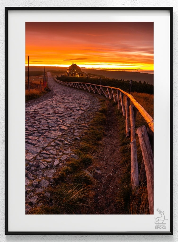 SCHRONISKA Dom Śląski zachodowy plakat od Jelenia jest SPOKO_wiz