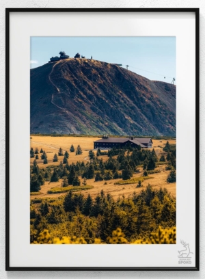 ŚNIEŻKA Jej Skalista Wysokość plakat od Jelenia jest SPOKO_wiz