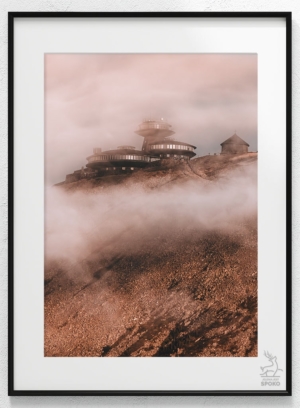 ŚNIEŻKA Marsowe Wzgórze plakat od Jelenia jest SPOKO_wiz