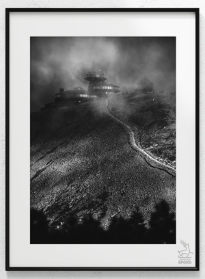 Śnieżka Między światłem a cieniem plakat od Jelenia jest SPOKO_wiz