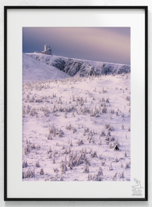 Śnieżne Kotły Samotna Podróż plakat od Jelenia jest SPOKO_wiz