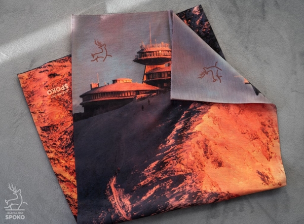 Komin wielofunkcyjny Śnieżka od Jelenia jest SPOKO Komin wielofunkcyjny Śnieżka od Jelenia jest SPOKO