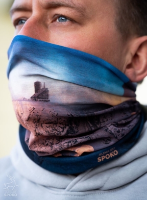 Komin wielofunkcyjny Śnieżne Kotły od Jelenia jest SPOKO