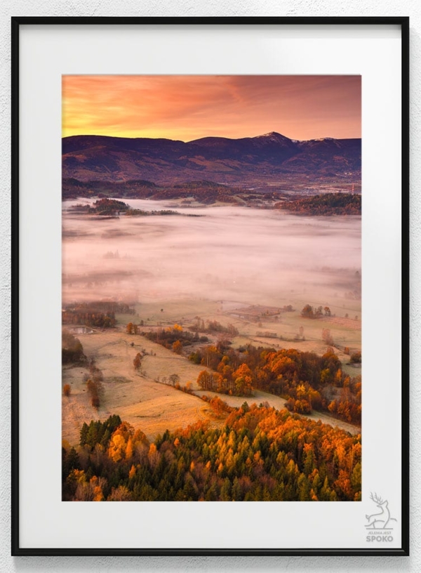 ŚNIEŻKA widok z Krzyżnej Góry_wiz