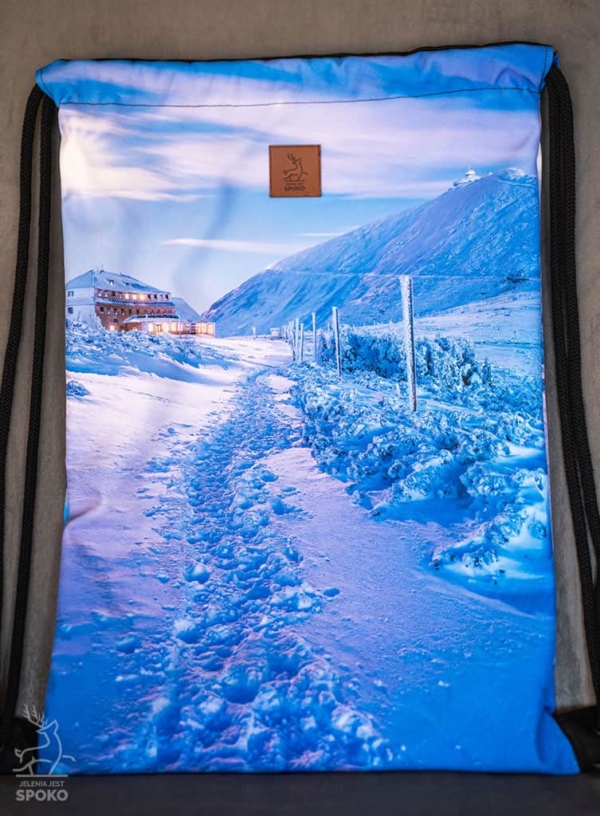 Workoplecak Śnieżka od Jelenia jest SPOKO Workoplecak Śnieżka od Jelenia jest SPOKO