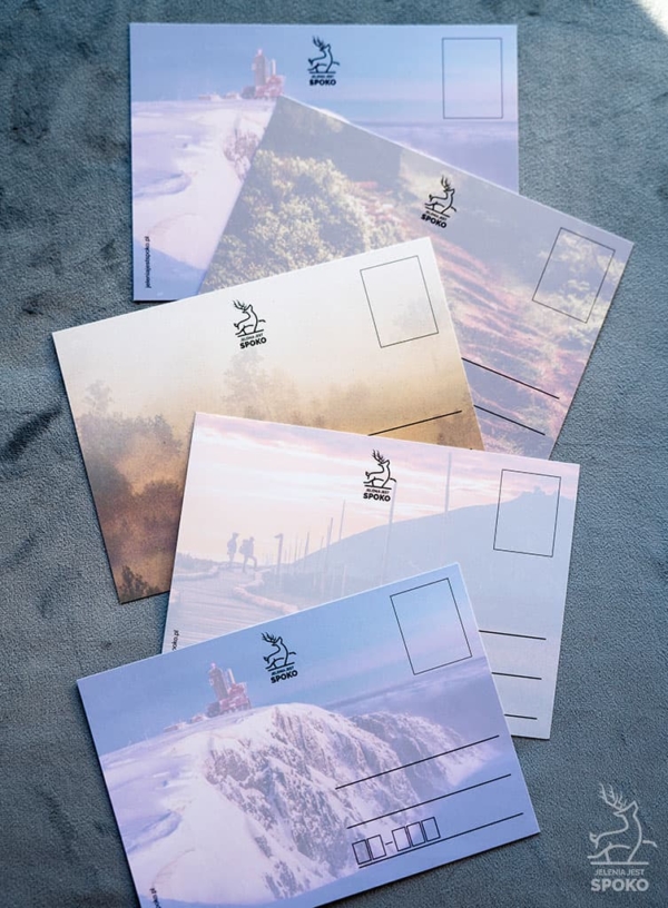Zestaw pocztówek od Jelenia jest SPOKO Zestaw pocztówek od Jelenia jest SPOKO