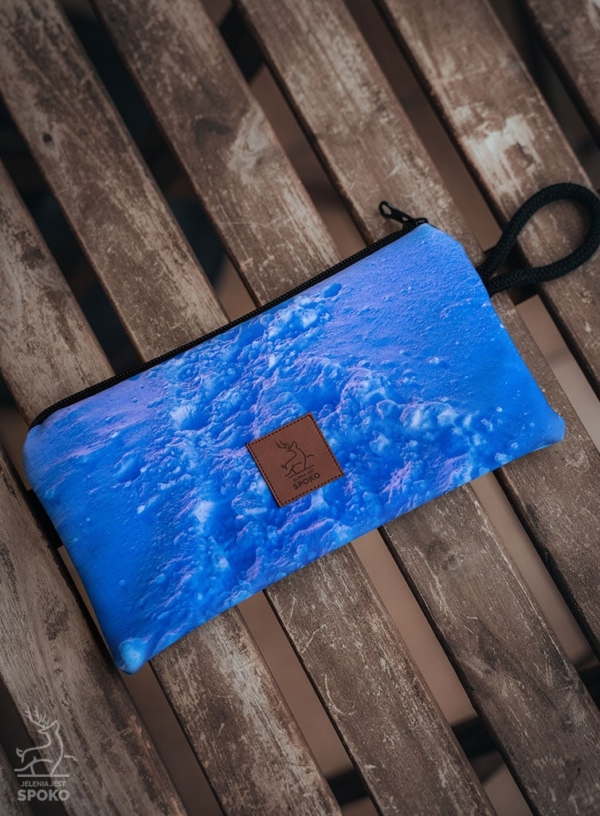 Kosmetyczka zero waste Śnieżka Błękitna od Jelenia jest SPOKO_1