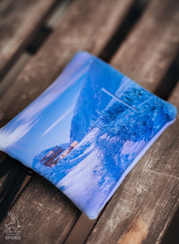 Mini saszetka zero waste Śnieżka Błękitna od Jelenia jest SPOKO