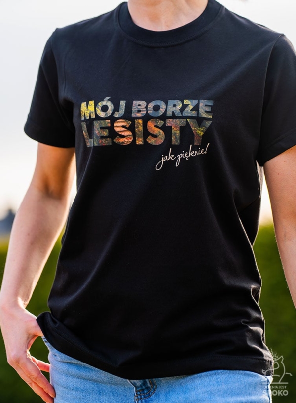 Koszulka MÓJ BORZE LESISTY od Jelenia jest SPOKO