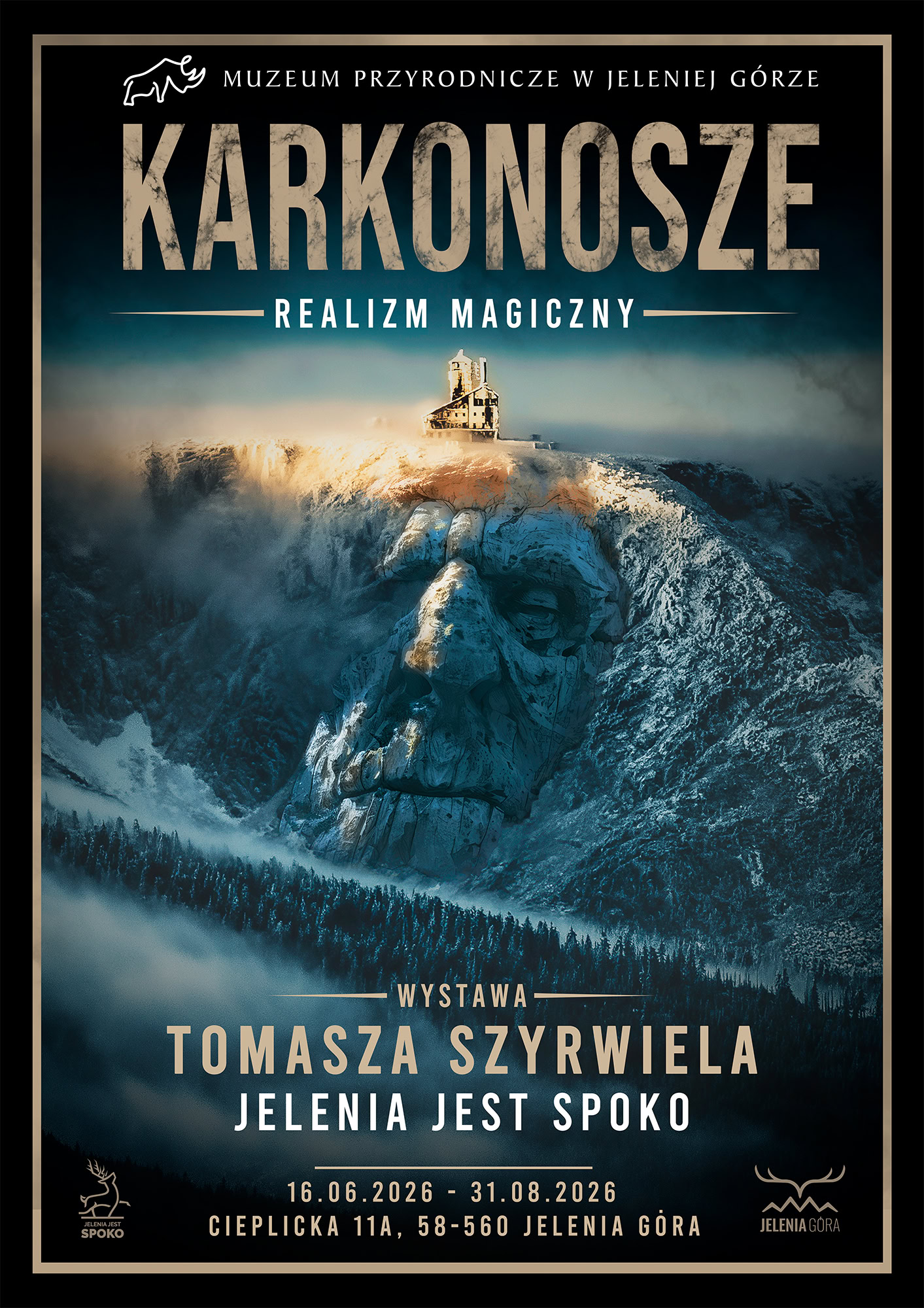 Wystawa Tomasz Szyrwiela Jelenia jest SPOKO Karkonosze Realizm magiczny
