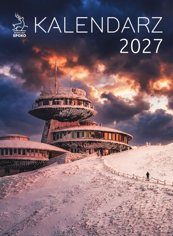 Okładka Kalendarz 2027 od Jelenia jest SPOKO Okładka Kalendarz 2027 od Jelenia jest SPOKO